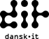Dansk IT logo sort